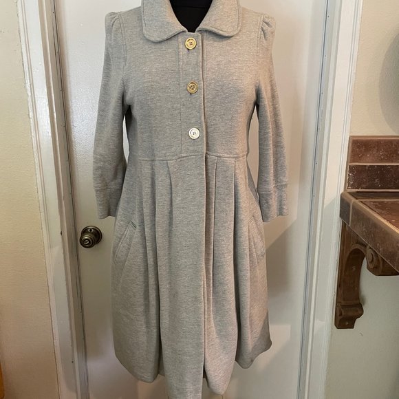 Juicy Couture Gray Button-Up Coat - Picture 2 of 13